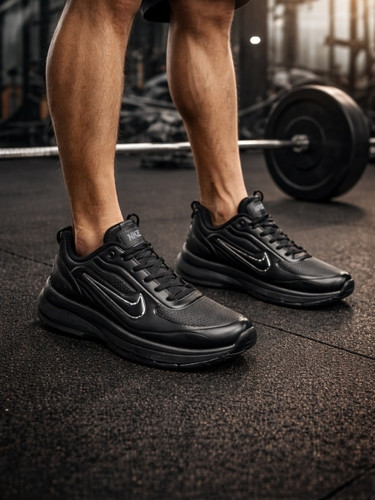 کتونی اسپرت زنانه مشکی NIKE بیسیک زیره تزریق با کیفیت / سایز 37 تا 41